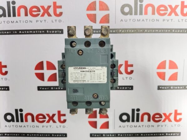 Hyundai HMC50W22 magnetic contactor 3P|750v to 100v|