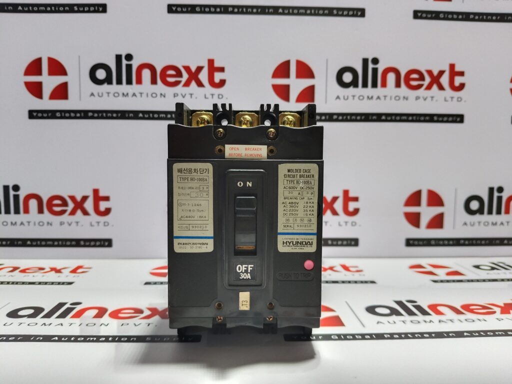 Hyundai HO-100BAmolded case circuit breaker 3P|30A|AC 600V