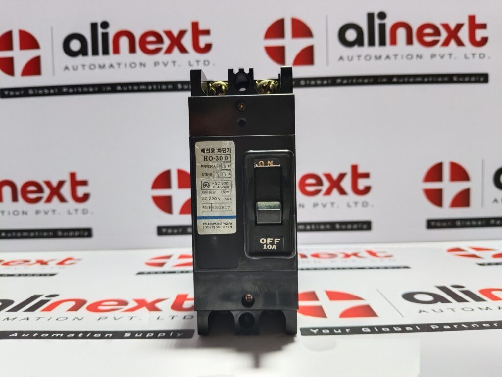 Hyundai HO-30D molded case circuit breaker 10A|AC 220|2P