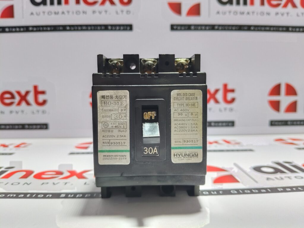 Hyundai HO-30E molded case circuit breaker 30A|3P
