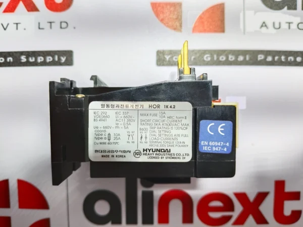 Hyundai HOR 1K Thermal overload relay