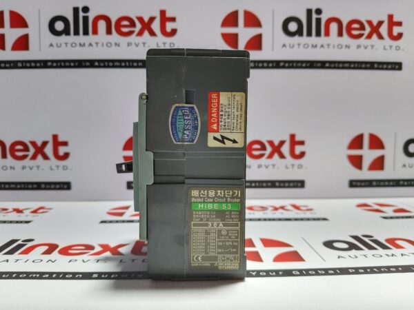 Hyundai HiBE 53 molded case circuit breaker 30A|AC460V|3P