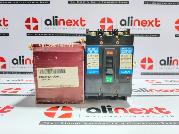 Hyundai MCCB HBH-103 | 40A | 100AF | 3P