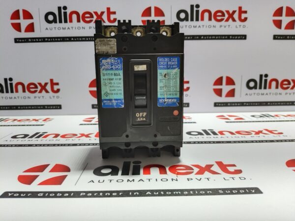 Hyundai MCCB HBS-63C | 60A | 3P | 60AF