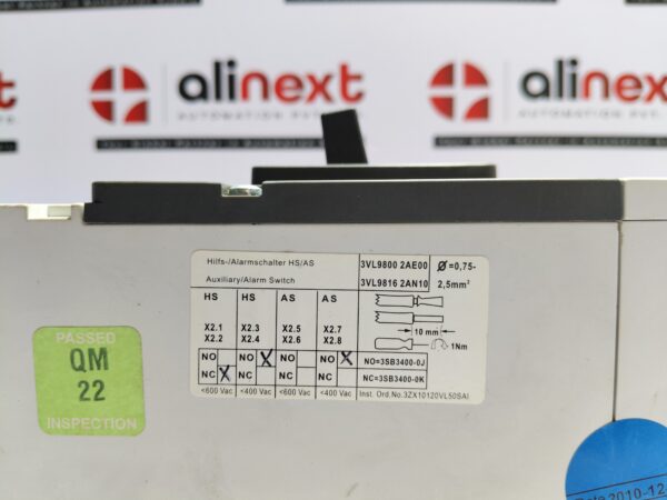 Siemens VL630 Circuit Breaker 3VL5763-3DC36-0AE1|630A