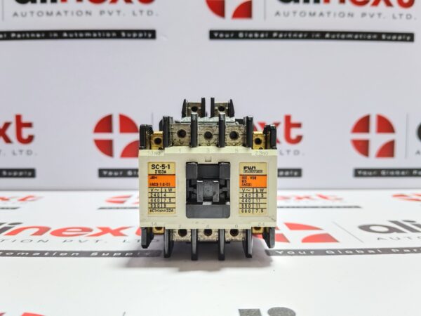 Fuji Electric SC-5-1Z magnetic contactor 103A/220-440V