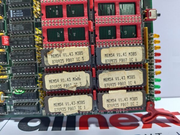 Saab Marine KK 8734 011-221 printed circuit board 9233900-10-2 PCB card