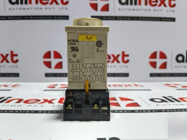 Omron H3BA solid-state multi-functional timer 0 to 10 sec. 5A 250V