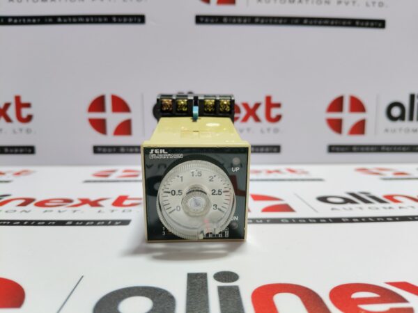Seil Electron S48-C2 timer relay 0 to 3 sec 5A 250VAC