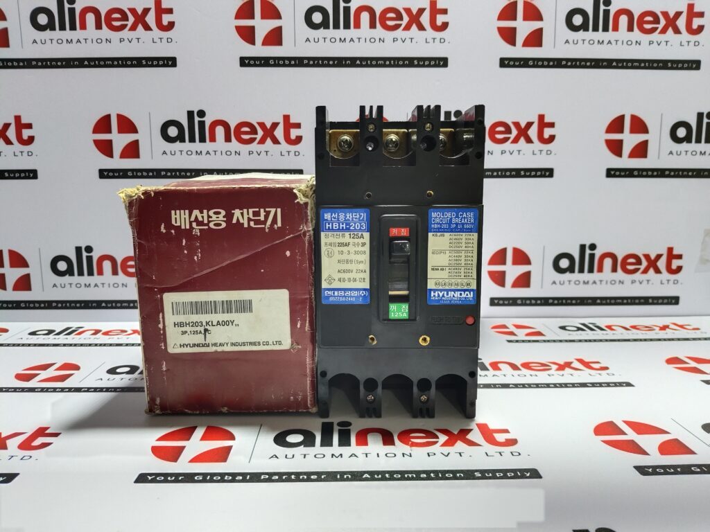 Hyundai HBH-203 | 125A | 225AF | 3P | 660V MCCB