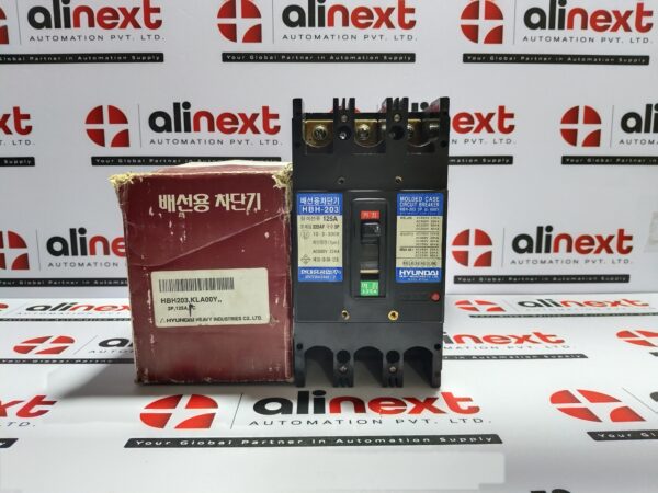 Hyundai HBH-203 | 125A | 225AF | 3P | 660V MCCB