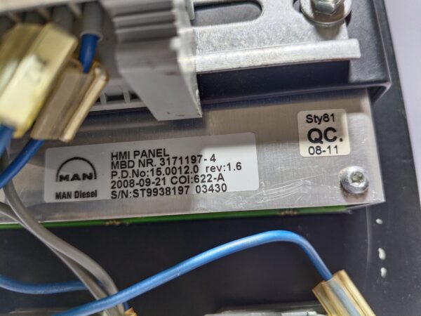 MAN B&W 3171197-4 HMI PANEL