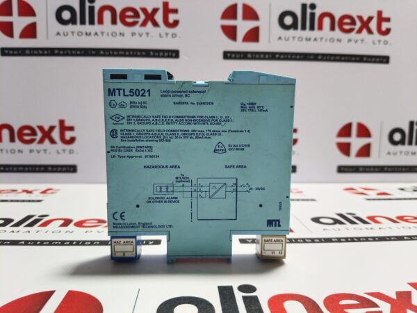 Measurement Technology Ltd MTL 5021 Alarm Driver 20-35VDC
