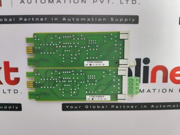 Lot of 2x Siemens 6DR2800-8R Input Module Board 20mA