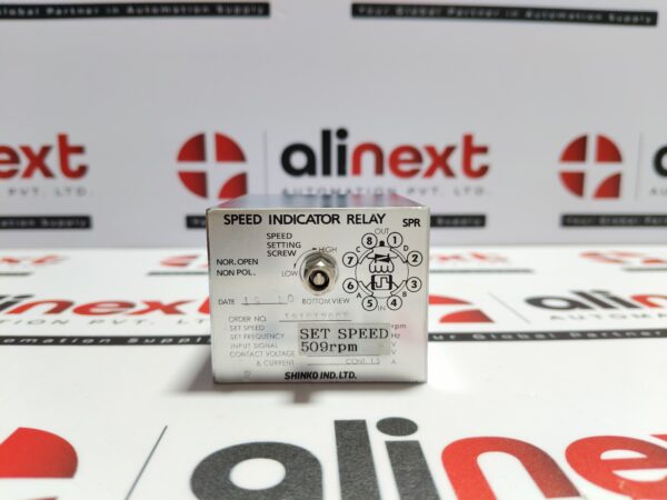 Shinko 191017008 Speed Indicator Relay 509RPM 1.5A