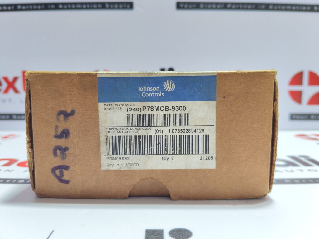 Johnson Controls P78MCB-9300 Dual Pressure Control Switch