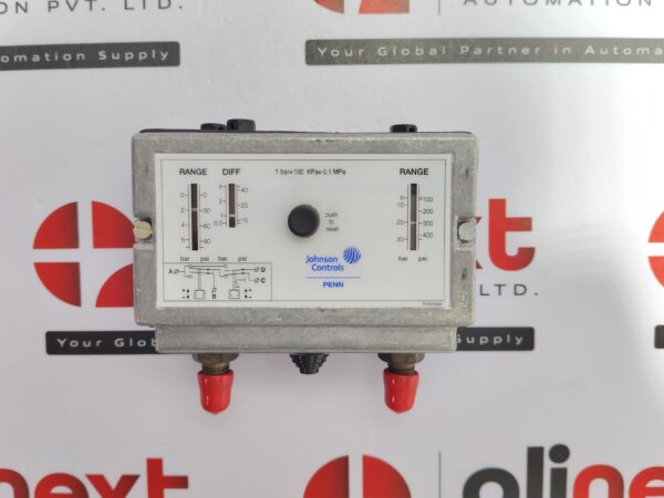 Johnson Controls P78MCB-9300 Dual Pressure Control Switch