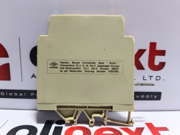 Weidmuller Zener Safety Barrier S965POS CAT NO.980822