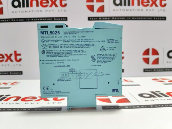 Measurement Technology MTL5025 Alarm Driver 20-35 VDC