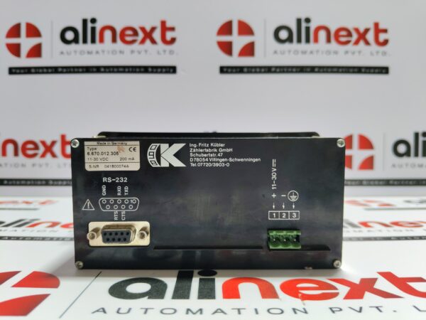 Kubler RS-232 | 6.670.012.305 | 11-30VDC 200mA