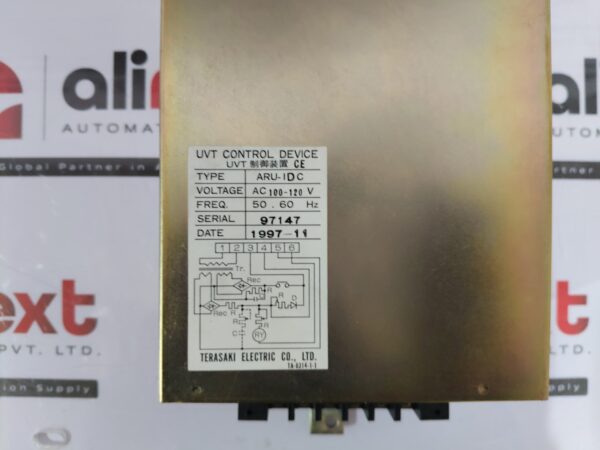 Terasaki ARU-IDC UVT Control Device AC100~120v 50/60hz ARU-1DC