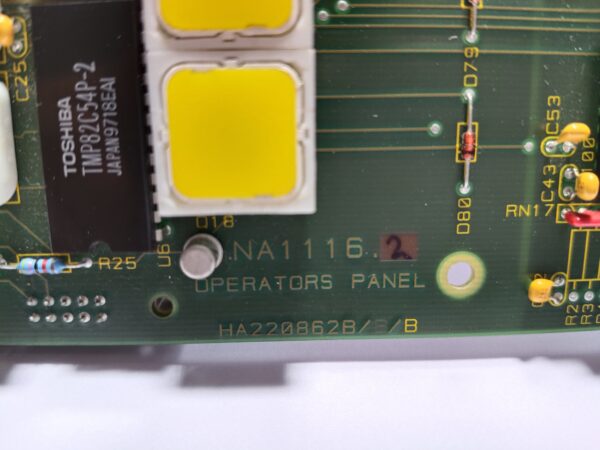 Norcontrol NA1116.2 AC4/AC7 Operators Panel HA220862B/B/B