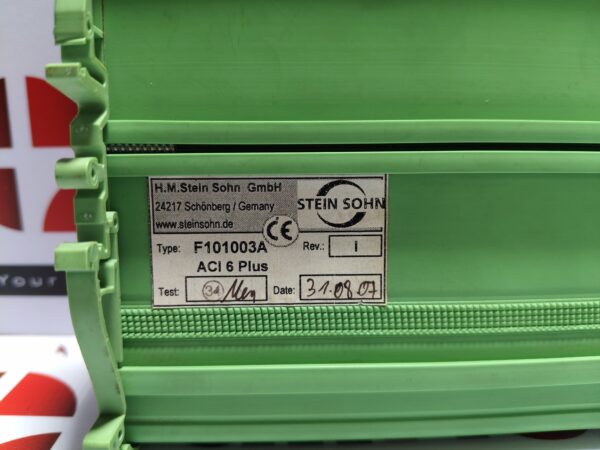 Stein Sohn-Vista Automation F101003a Aci-6-Plus Analog Current Input Module