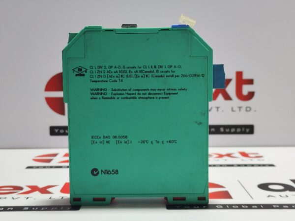 Pepperl+Fuchs KFD0-SD2-EX1.1065 Solenoid Driver 250V 72mA