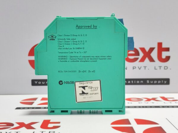 pepperl+fuchs kfd2-sl2-ex2 solenoid driver DC 20-30V/170-105mA