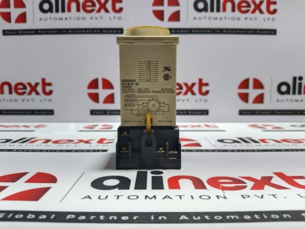 Omron H3CR-N solid-state multi-functional timer 220VAC 50/60Hz