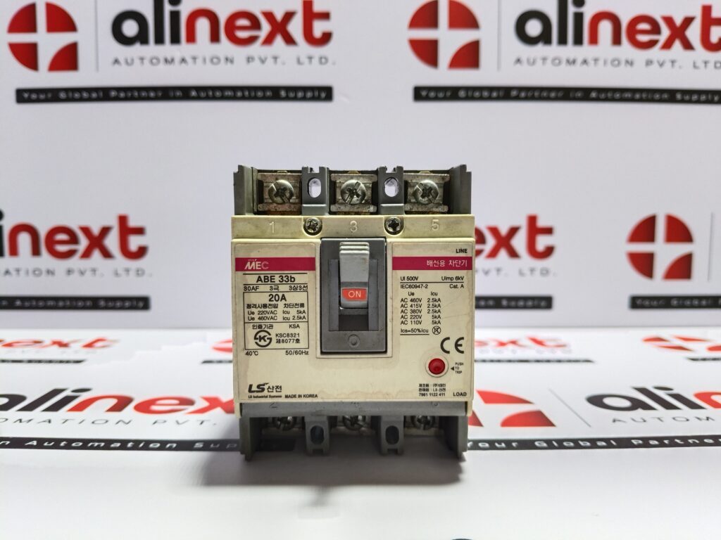 LS MEC ABE 33b 20A molded case circuit breaker 20A|500V|6KV