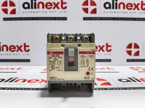 LS MEC ABE 33b 20A molded case circuit breaker 20A|500V|6KV