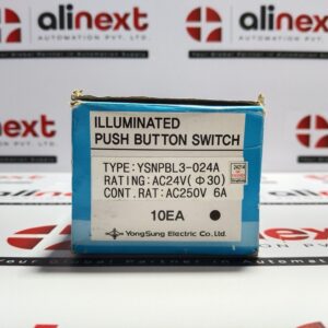 Lot Of 10xYongsung Electric YSNPBL3-024 illuminated push button switch AC250V|6A