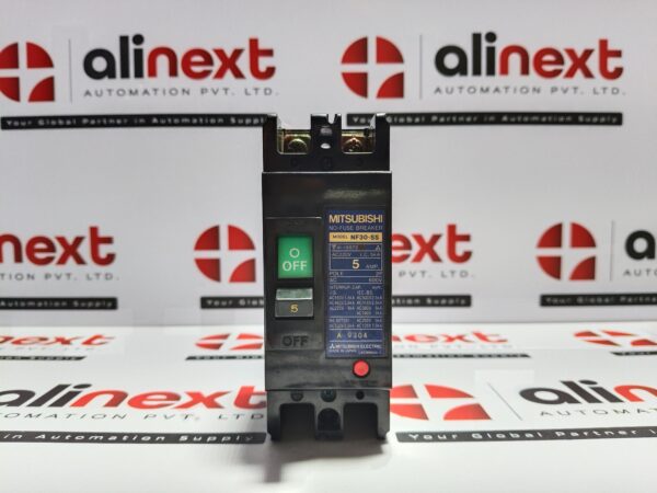 Mitsubishi NF30-SS no-fuse circuit breaker 5A|2P|AC 600V