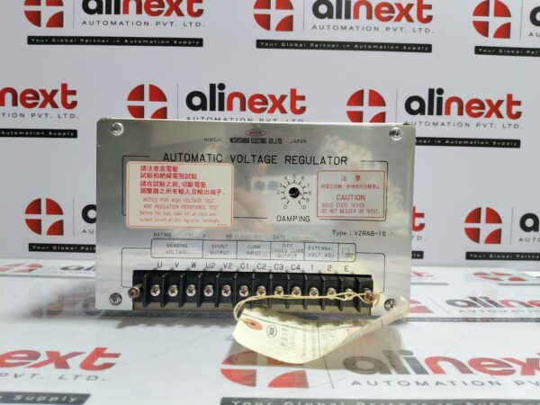 Nishishiba Electric Automatic Voltage Regulator VZRAB-1S(P) 450V