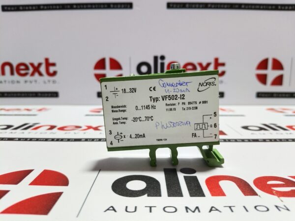 Noris VF502-I2 measuring transducer for frequency 18 to 32V