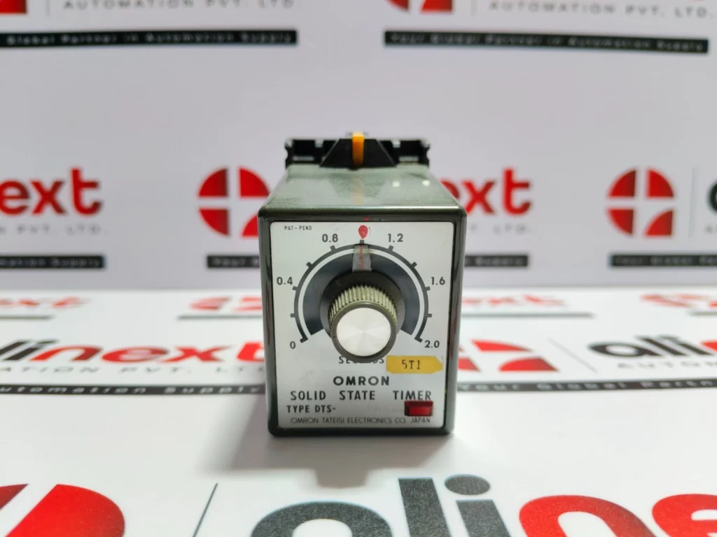 Omron DTS-44A001C Solid State Timer 0-2 Sec 7.5A 250V