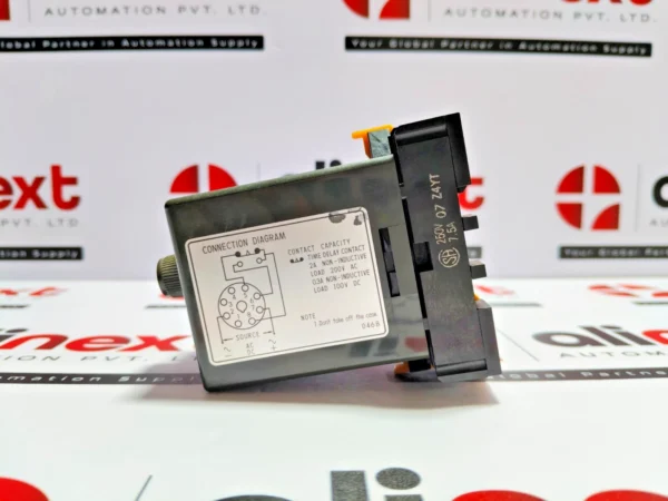 Omron DTS-44A001C Solid State Timer 0-2 Sec 7.5A 250V