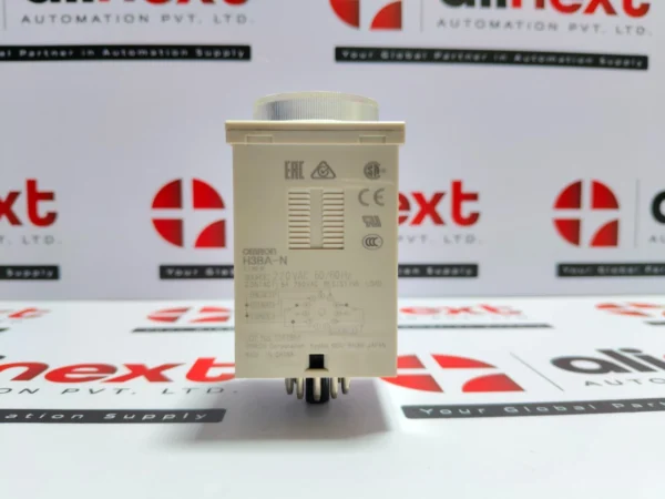 Omron H3BA-N Time Relay 0 - 1.2 Minute 5A 250 VAC
