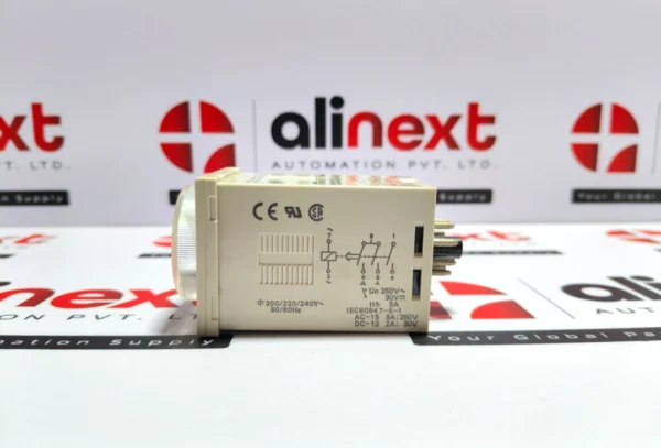 Omron H3CR-G8EL Timer 0 To 120 Sec