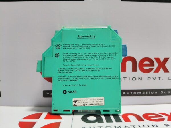 PEPPERL+FUCHS KFD2-SOT2-EX2 SWITCH AMPLIFIER 181005