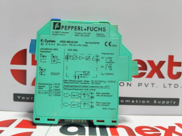 Pepperl+Fuchs KFD2-SR2-Ex1.W switch amplifier