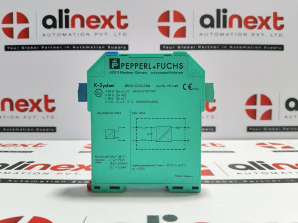 Pepperl+Fuchs KFDO-CS-Ex1.54 Repeater Isolated Barrier Part No. Y207411