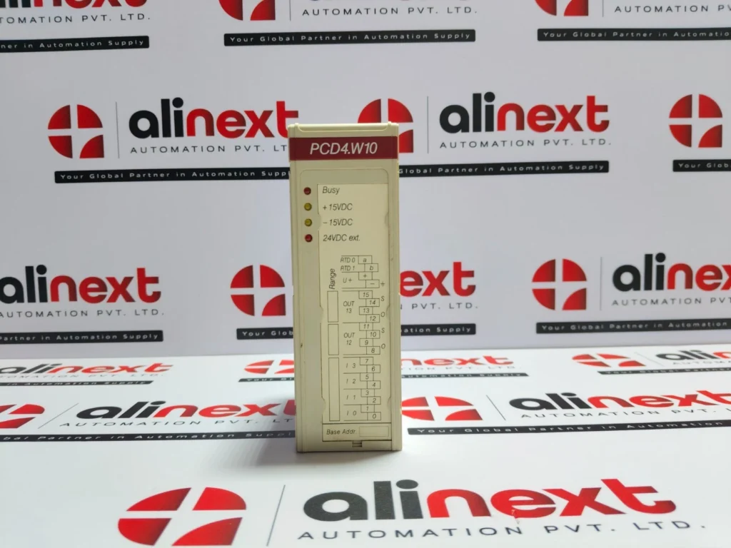 Saia PCD4.W100 Analog Module 24VDC