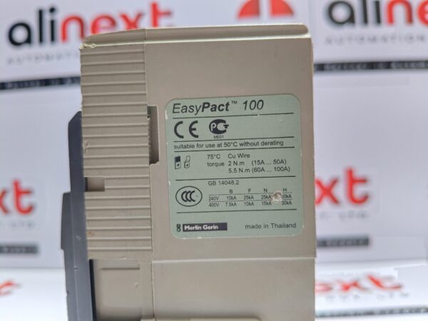 Schneider Electric EasyPact EZC100N Thermal Magnetic Circuit Breaker 80A|3P|550