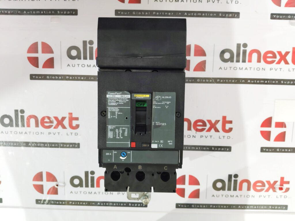 Schneider Electric JJ 250 Powerpact JJA36200CA molded case circuit breaker 200A