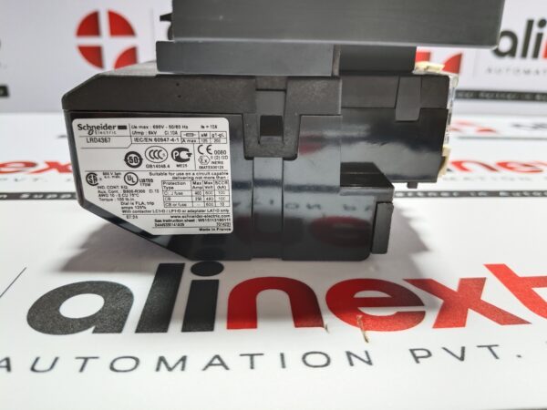 Schneider Electric LRD4367 TeSys LRD thermal overload relay 690V-50/60Hz