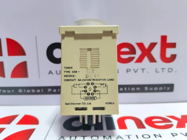 Seil Electron S48-C2 timer relay 0 to 3