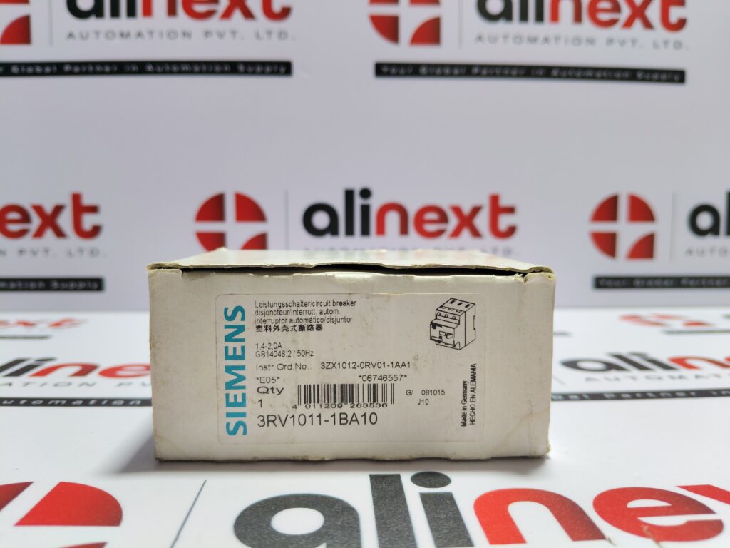 Siemens 3RV1011-1BA10 sirius motor protection circuit breaker 690V|100KA