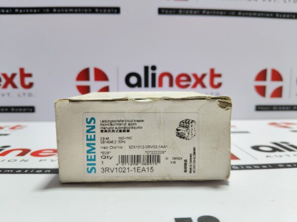Siemens 3RV1021-1EA15 sirius motor protection circuit breaker